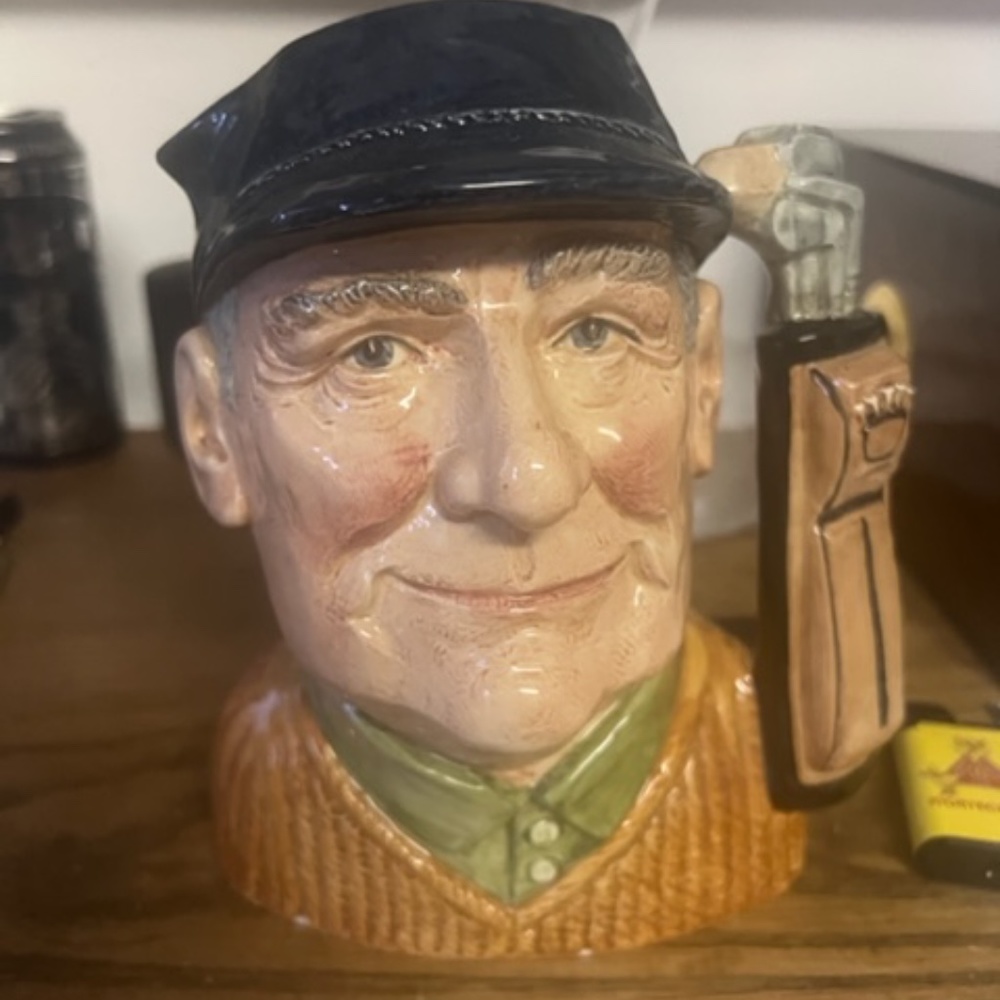 Royal Doulton toby collectable mug-The "Golfer"